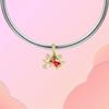 Silve Rose Gold Tree Of Life Butterfly Series Charm Fit 4Mm Aperture Bracelet Charm Bead Necklace Diy Women Jewelry