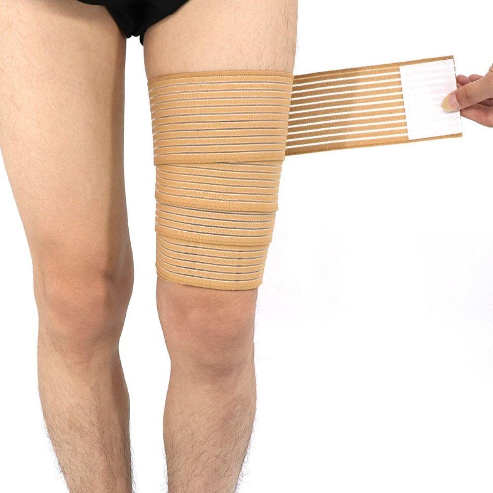 Support Comfortable Bike Leg Warmers Calf Elastic Bandage Thigh Sleeve Sport Protection Bandage