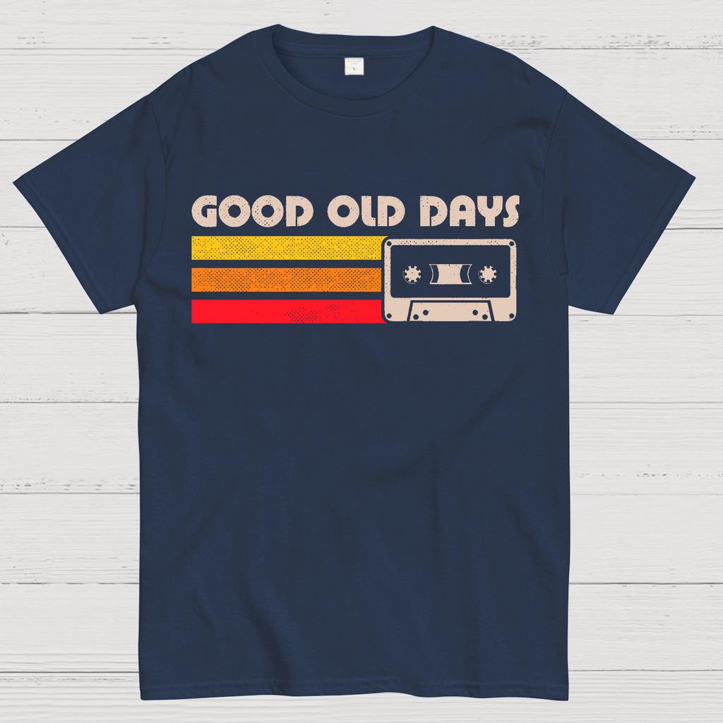 Old Days Vintage Cotton Summer Casual Cool Loose T-Shirt
