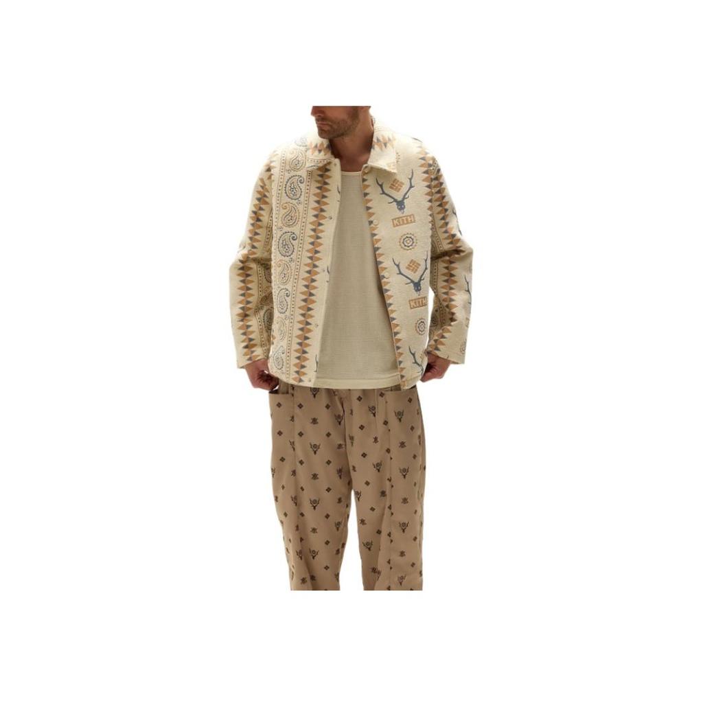 Kith X Columbia South2 West8 Tapestry Coach Jacket Men Jacket Waffle KHM010782-102