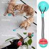 Dog Toy Ball Chew Toys with Suction Cup, Multifunctional Dog Game with Elastic Rope, Dog Chew Ball Teeth Chew Balls for Wooden Floor Tile Walls