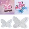 DIY for Butterfly Elf Wings Quicksand Silicone Epoxy Mold DIY Keychain Pendant Jewelry Crafting Mould for Valentine Gift