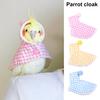 Одежда для маленьких животных для попугая, зимний костюм птицы, теплый плащ-шаль для попугая, реквизит для фотосъемки домашних животных для попугаев, волнистый попугайчик