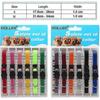 Whelping collars for newborn puppies - 14pcs adjustable nylon ID set Hwy