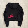 [USED] ARMANI EXCHANGE Zip Up Parker Black Pink