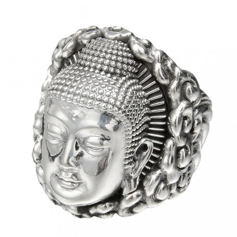 Регулируемое Позолоченное Винтажное Буддийское Кольцо С Мотивом Дайничи Нёрай Унисекс Boho Акцентное Украшение