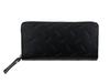 Wallet Enchase Leather Genuine Leather PORTER007-02283 Long Wallet Yoshida Bag (Black)