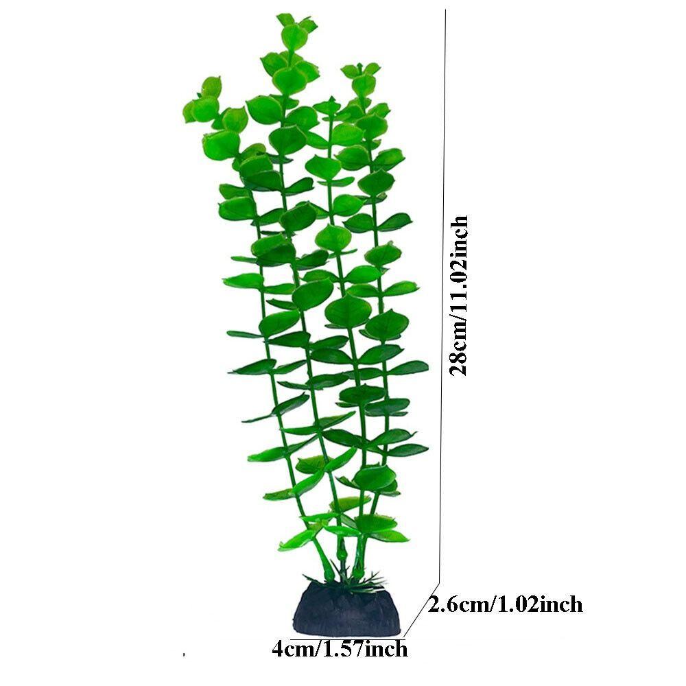 Plastic Micro Landscape Decoration 28CM Fish Tank Landscaping New Artificial Water Plant