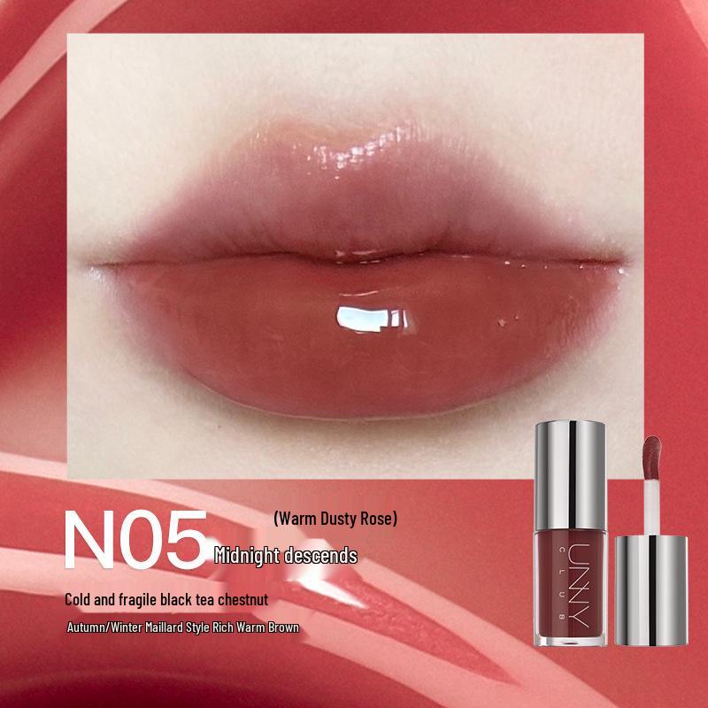 UNNY Moisturizing Lip Essence: Honey-Infused, Water-Light Lipstick for Reduced Lip Lines.