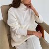 Oversized Loose Turtleneck Sweater Women Autumn Winter Fashion Knit Warm Jumper Ladies Pullover Sweater