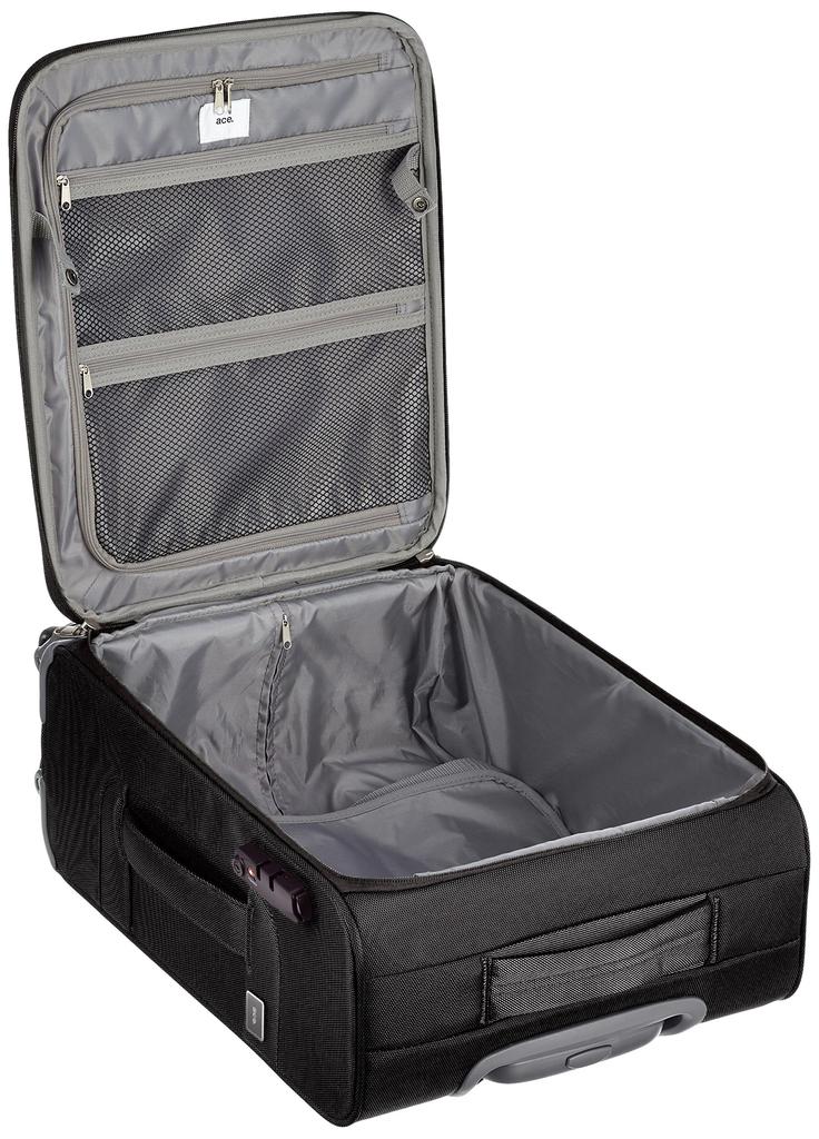 Чемодан Кейс Сумка для переноски Размер S 1 ночь 2 дня 2 ночи 3 дня 31 л Rock Paint SS 46 см Черный [Ace Tokyo] Ручная кладь 2,3 кг №35701