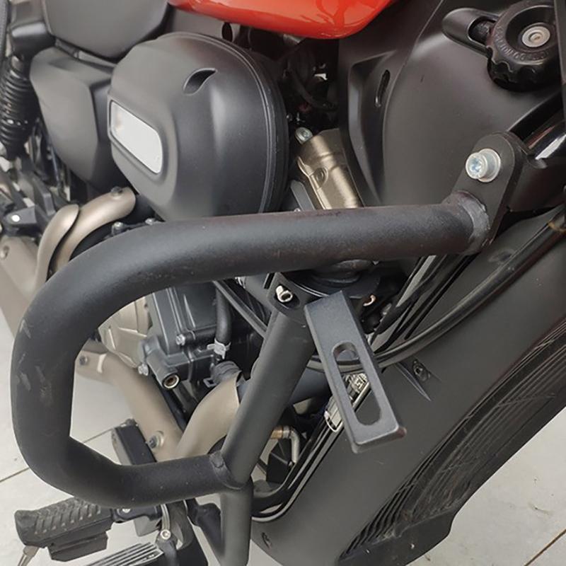 Кронштейн-удлинитель для мотоцикла, кронштейн для крепления внешнего фиксированного фонаря, удлинитель освещения, кронштейн для руля вилки, регулируемый 20 мм-36 мм