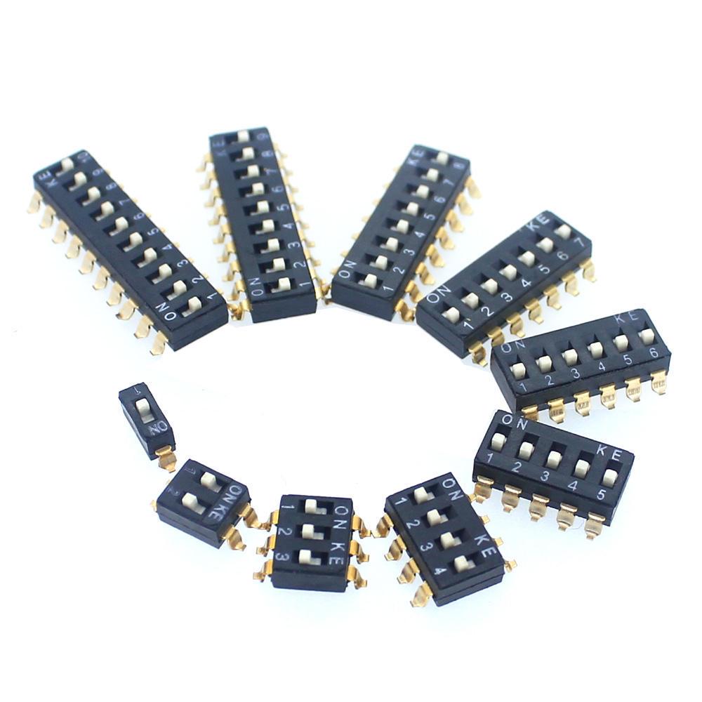 2.54mm SMD DIP Thumbwheel Encoder Switch