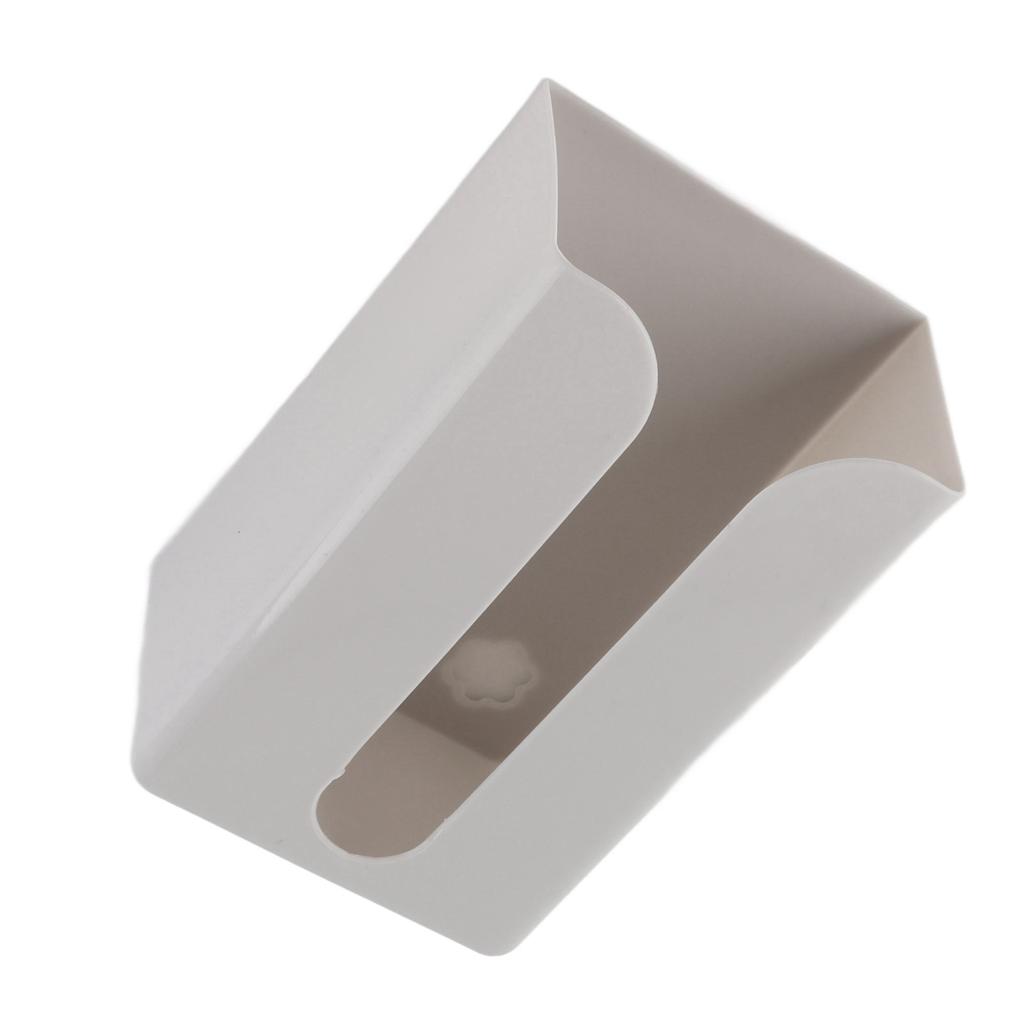 Настенный держатель для салфеток без сверления, коробка для бумажных полотенец, органайзер для туалетной бумаги для домашнего использования