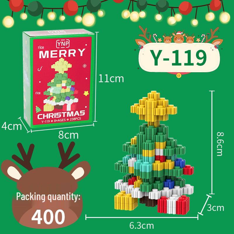 Рождественские конструкторы для детей: Совместимо с Lego, Образовательные и Декоративные Подарки