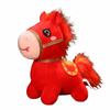 Cartoon Stuffed Animal Horse Fluffy Horse Zodiac Horse Plush Toy  Year of The Horse