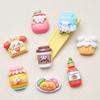 8-Piece Set Of Creative Fridge Magnets - Cute Cartoon Designs, Durable Abs Resin, Perfect For Kitchen & Office Decor