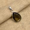Glorious Smoky Topaz Gemstone Handmade 925 Solid Sterling Silver Jewelry Pendant For Wedding Gift