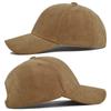 Fashion False Suede Baseball Caps for Men Women Autumn Winter Solid Retro Snapback Hip Hop Hat Unisex Street Adjustable Sun Caps