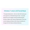 Premium 7 Colors LED Beauty Mask 600mAh Wireless Photon Facial Mask Machine Therapy Acne Anti Aging Skin Tightening Lifting Tool