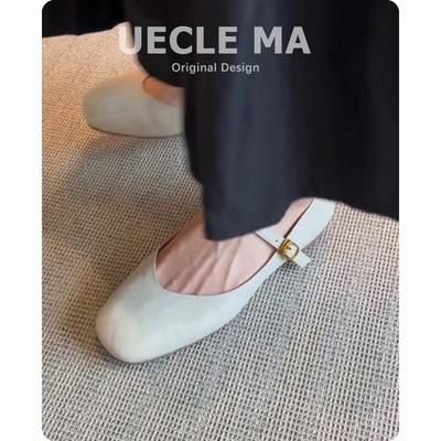 Туфли-лодочки из коровьей кожи, женские туфли из натуральной кожи на плоской подошве, универсальные балетки, мягкая подошва, туфли «бабушкины», с юбками, туфли Мэри Джейн