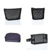 Wave Point Transparent Cosmetic Bag Zipper Love Heart Mesh Makeup Bag Fashion   Travel