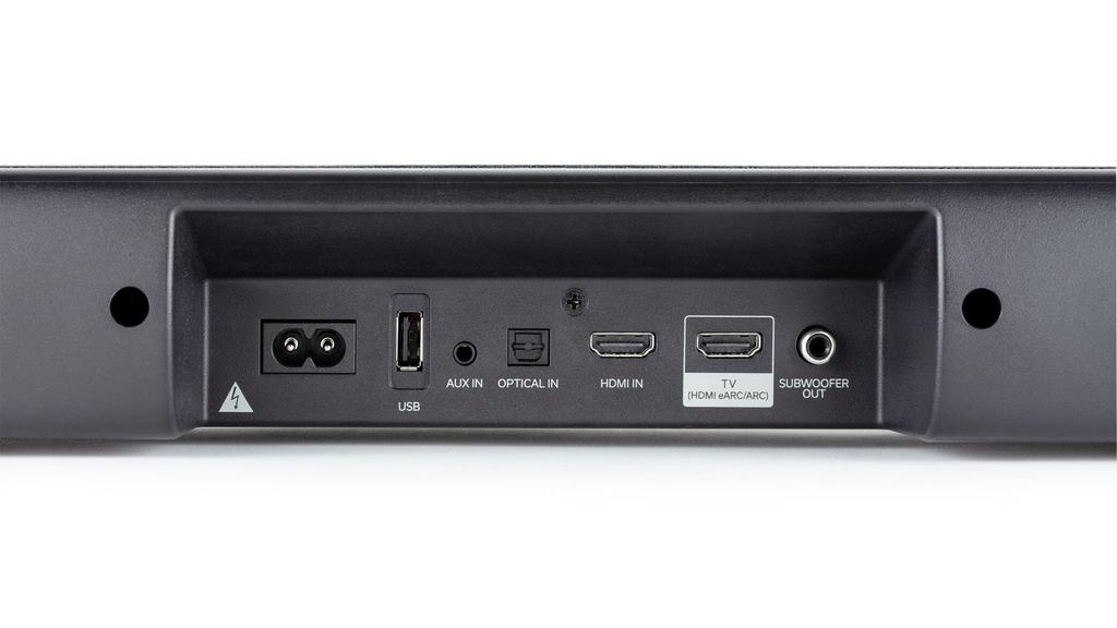 Denon Soundbar DHT-S218K with Built-in Dual Subwoofers, Dolby Atmos & Lossless Audio Support, Black