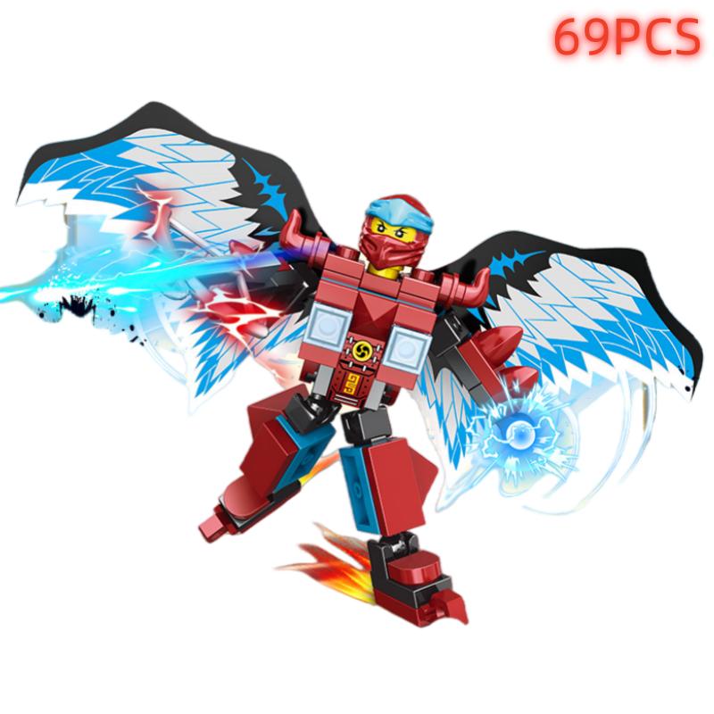 Ninja War Machine Lloyd War Armor Mech Мини-модель Фигурка Строительные блоки Совместимые мультфильмы Аниме Города Детские игрушки Подарки
