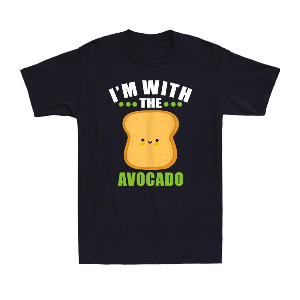 I'm With The Avocado Toast Bread Funny Vegans Vegetarians Gift Men's T-Shirt