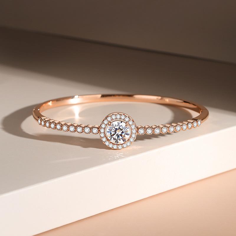 Exquisite Korean Version of Zircon Bracelet Women's Light Luxury Fashion Personalized Bracelet