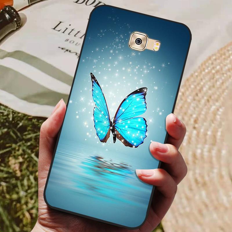 Чехол для Samsung C7 Pro Силиконовый Мягкий ТПУ Чехол для Телефона для Samsung Galaxy C9 Pro Чехол Бампер для Galaxy C7 Pro C7Pro C 7 Capa