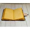 Leather Journal Mother of Earth Deckle Edge Paper Notebook Spell Journal Book of Shadows Leather Grimoire Recipe Book Leather Sketchbook
