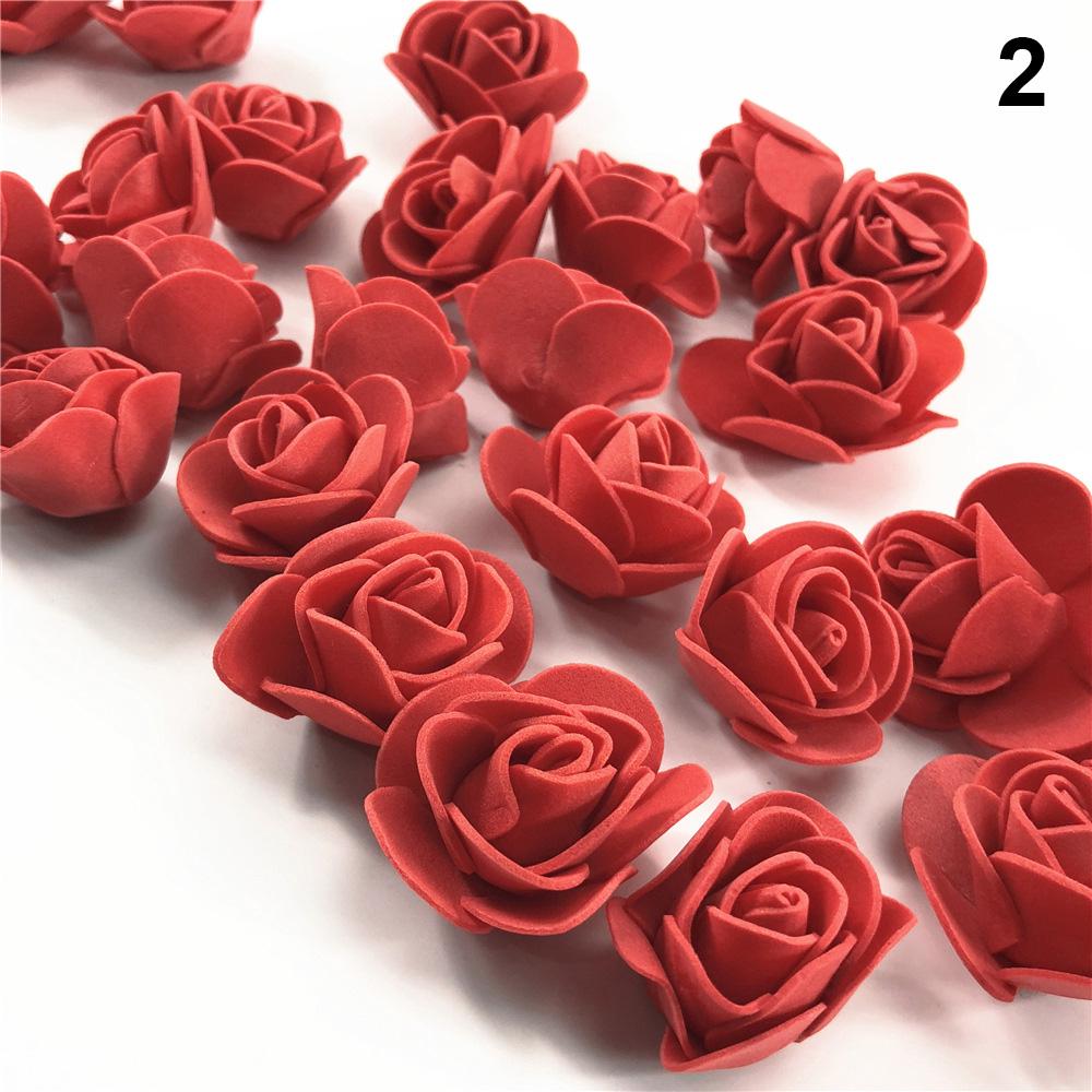 День святого Валентина Рождество Свадебное украшение Искусственные цветы Товары для вечеринок Пена Роза Цветок