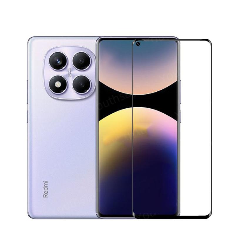 [3+3] 6в1 3шт защитное стекло экрана + 3шт пленка для объектива для Redmi Note 14 Pro 5G 4G полное закаленное стекло Redmi Note 13 14 Pro+ Plus POCO X7