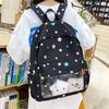 Star Print Schoolbag Women's Backpack Student Large Capacity Backpack