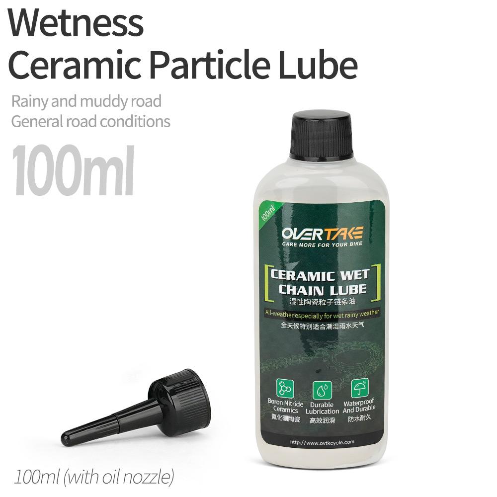 OVER TAKE Bike Ceramic Wax Chain Lube Neutral Chain Lube Long Lasting Chain Oil MTB Road Bike Waxy Dry Chain Gear Lubricant Lube