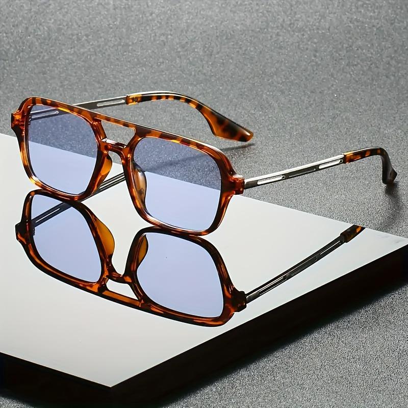 Унисекс Квадратные Модные Очки Включают Чехол Повседневная Уличная Одежда Музыкальные Фестивали Праздничные Подарки