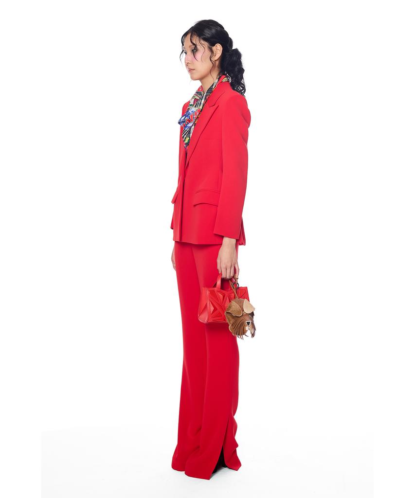 Greedilous Waistline Single Blazer