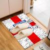 England Football Crest Printed Office Carpet Chair Cushion  Entryway Rug, Rugs for Living Room, Bedroom Christmas gifts