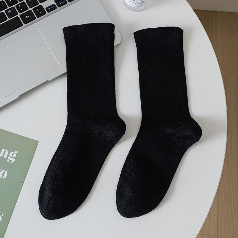 Женские летние тонкие хлопковые сетчатые дышащие прохладные носки-гольфы