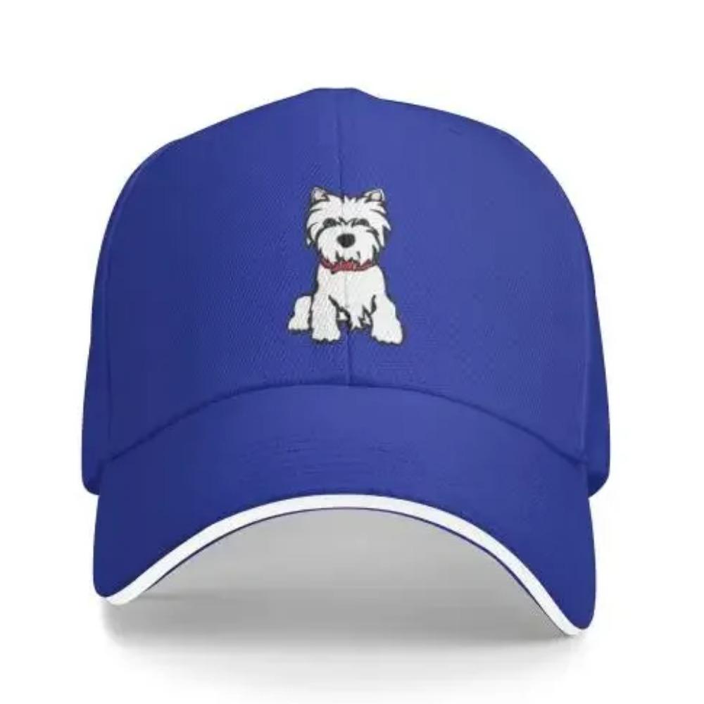 Самые продаваемые ковбойские шляпы 2020 года, летние пляжные, унисекс, регулируемые бейсболки YISHOW I Love My Westie, джинсовая шляпа, ковбойская спортивная шляпа для активного отдыха