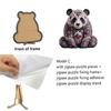 Panda Special-shaped Puzzle Wooden Irregular Puzzle for Friends and Family Gifts