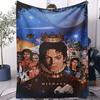 MJ Король Поп-музыки Майкл Джексон Супер Мягкое Высокое Одеяло Диван Офис Путешествие Дневной Сон Комфорт Отдых Лагерь Дорожное Одеяло Подарок на День Рождения