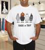 Chick Or Treat Halloween Pumpkin Ghost Spooky Funny Chicken T-Shirt