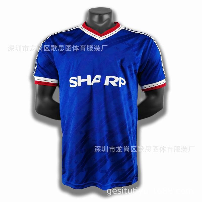 Retro Football Jersey Men Premier League Team Home Away Fan Player Version Sports Training