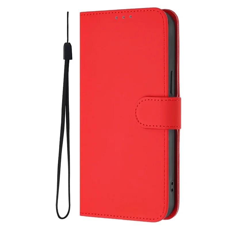 Для MOTO G85 G75 G55 Чехол Книжка на Для Coque Motorola Moto G85 G75 G55 G45 G35 G15 Power G05 Однотонный Кожаный Чехол Funda