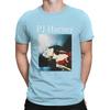 Men's T-Shirts PJ Harvey Poster Humorous Pure Cotton Tee Shirt Short Sleeve PJ Harvey T Shirts Round Collar Tops Summer