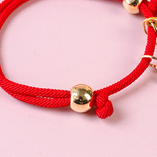 Ожерелье с изображением кошки, подвеска «Счастливый кот», очаровательный милый тканый ошейник для щенка и кошки