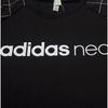 Adidas Платье-свитер Neo с длинным рукавом, повседневное, удобное, мягкое, короткое, женские платья, черное, CD3981