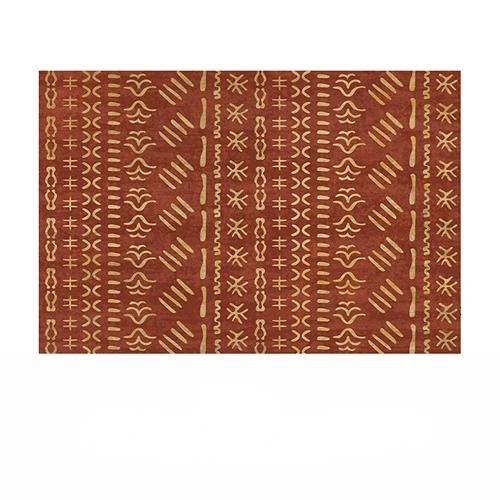 Crystal Velvet Bohemian Rug – Tribal Moroccan Geometric Design, Luxury Persian Style Carpet for Living Room, Bedroom Decor